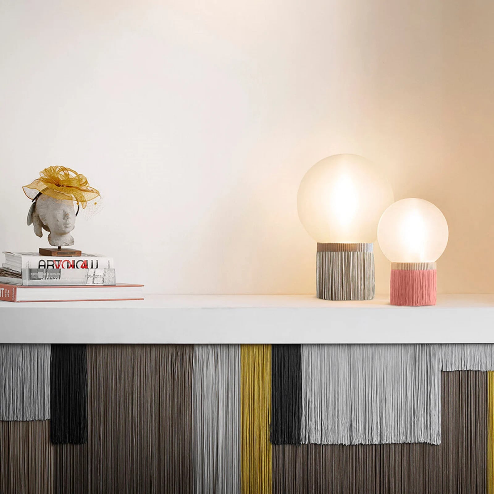 Slamp Atmosfera Tafellamp Medium Anthracite - Kunststof