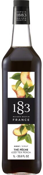 1883 Iced Tea Fersken Sirup, 1000 Ml