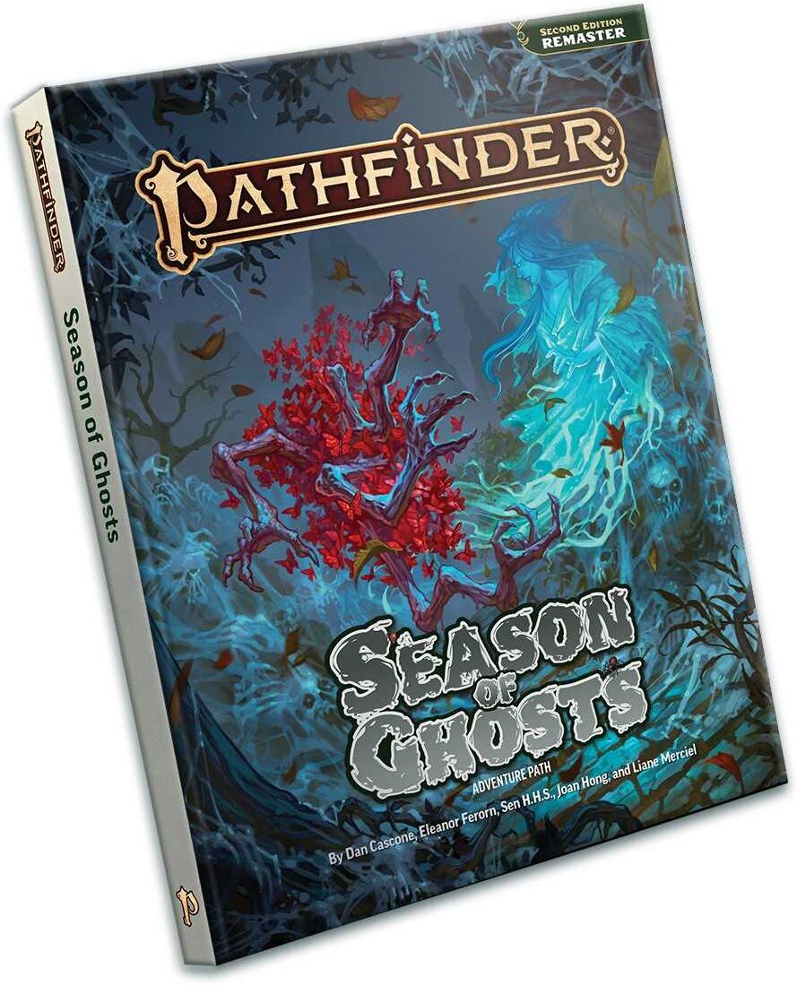 Pathfinder Season of Ghosts Adventure Path (P2) for Tabletop Role-Playing Games, Levels 1-12, Hardcover, Paizo Publishing