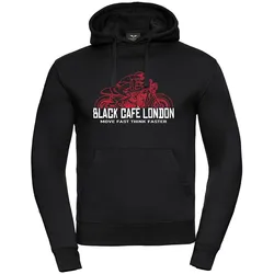 Black-Cafe London Fast Live Hoodie