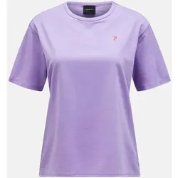 PEAK PERFORMANCE Damen Shirt W Trail SS- BOUGAINVILLEA, Größe S in Blau Blau