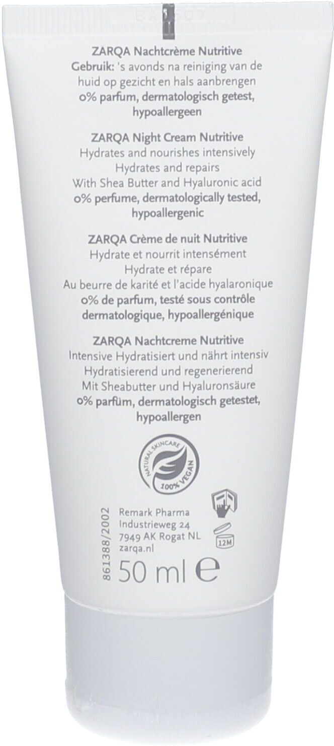 Zarqa Face Nutritieve Nachtcreme 50 ml