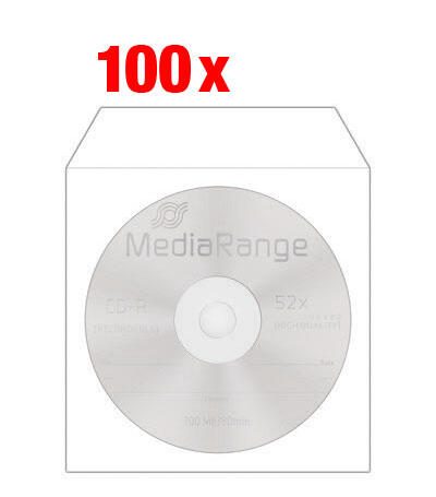 MediaRange CD-/DVD-Hüllen BOX162