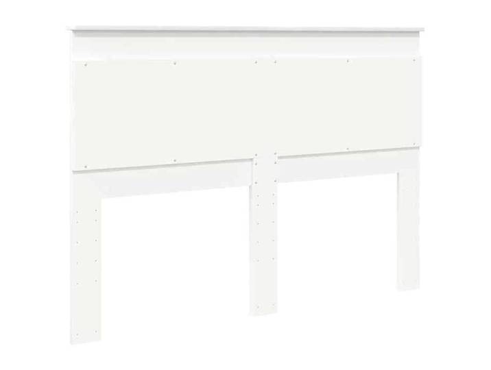 NEUF Tête de lit Armoire de lit chambre pour lire ou regarder télévision avec tête de lit Blanc 160cm Bois d'ingénierie FR00_80699