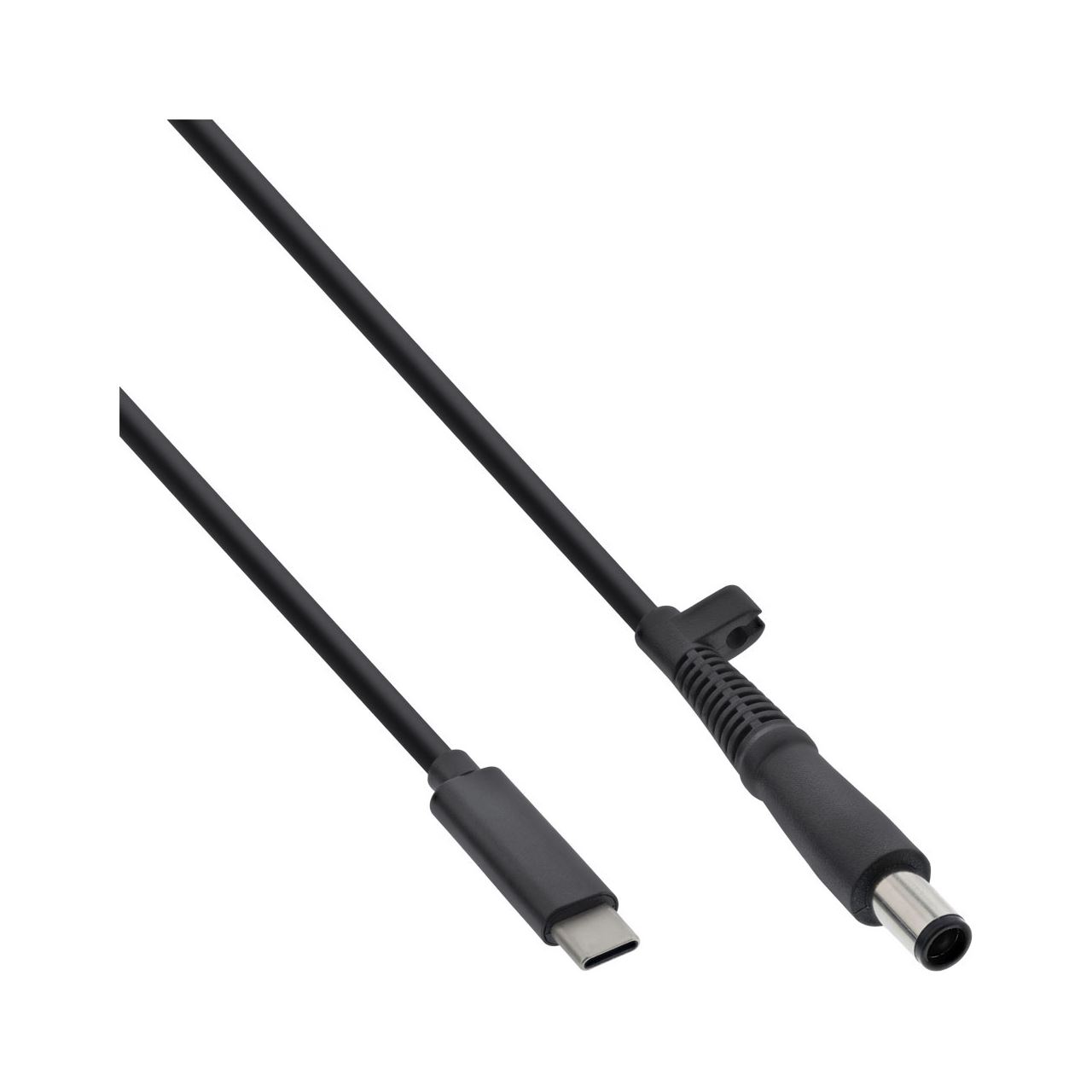 2.00m InLine USB Typ-C zu HP Notebook (rund/groß) Ladekabel