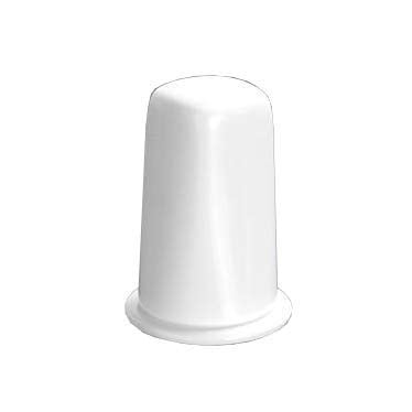 Wilmax WL-996064/A Porseleinen tandenstokerhouder, wit, Hoogte: 8,2 cm