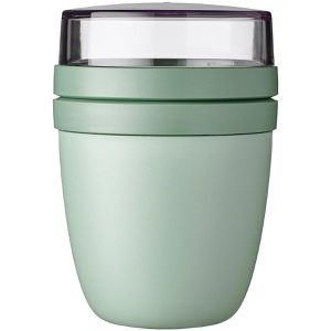 Mepal Müslibecher Lunchpot Ellipse Nordic sage, Kunststoff, 500 + 200ml