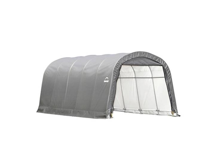 CARPORT FOLIENGARAGE GRAU 22,57m²