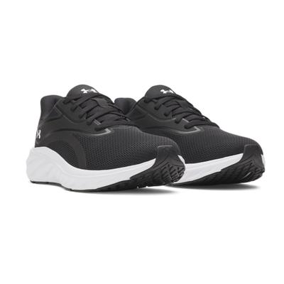 Laufschuh UNDER ARMOUR "UA ASCEND", Herren, Gr. 43, schwarz, schwarz, weiß, Synthetik, Textil, Schuhe Laufschuh