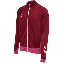 hummel LEAD Polyester Zip Jacke biking red M
