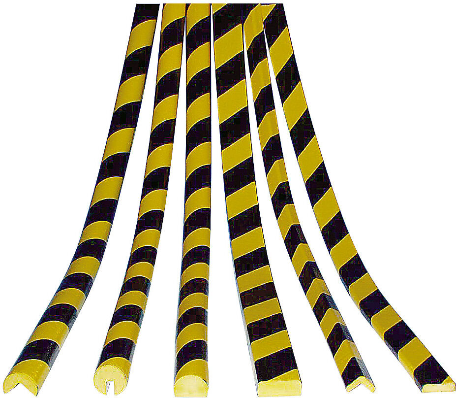 Knuffi® Kantenschutz, Typ B, 1-m-Stück, schwarz / gelb SHG