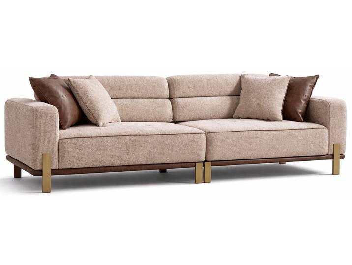 JVmoebel Sofa Moderner 3-Sitzer im eleganten Design mit hohem Komfort, 1 Teile