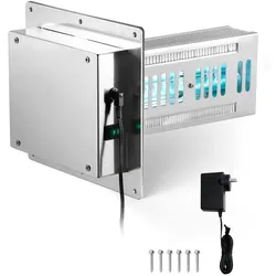 VEVOR HVAC-Luftreiniger für das ganze Haus, 18 W, 254 nm, UV-UVC-Licht im Kanal für Klimaanlagenkanäle, Luftwäscher mit 2 Glühbirnen, HVAC-UV-Lampen mit Netzkabel, Air Purifier für Klimaanlagen