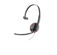Poly Blackwire C3215 Serie 3200 Over-ear Hoofdtelefoon - Bekabeld - USB en 3,5 mm connector - Zwart