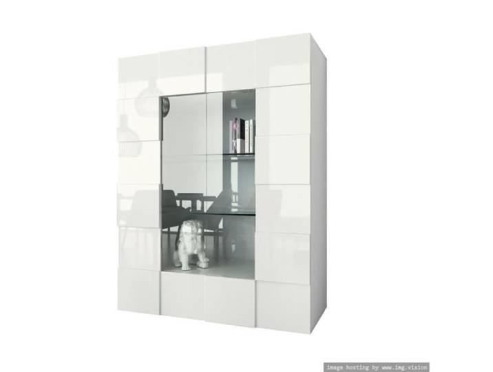 Buffet - Vitrine LONDON blanc