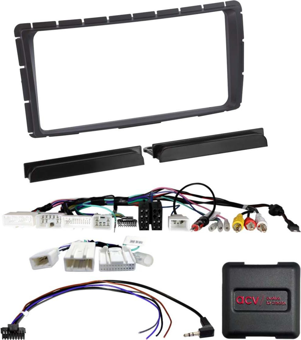 ACV 2-DIN autoradio voor Toyota Hilux (N25) 2011-2016 met stuurwielbediening, USB-poort en camera-ingang