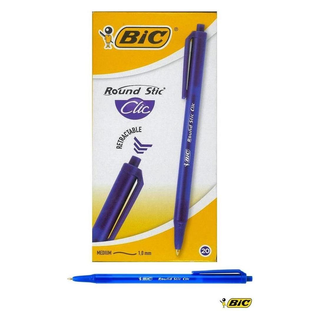 Bic Round Stic Clic (20x) (926376)