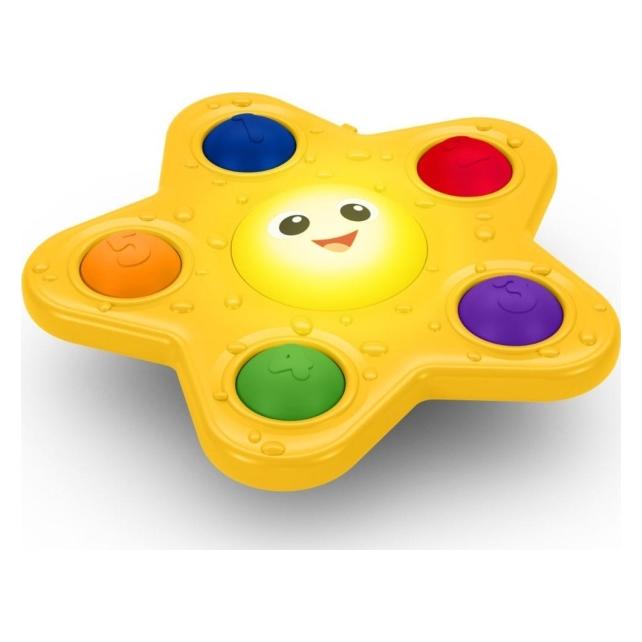 Baby Einstein Sensorisches Aktivitätsspielzeug, Pop & Glow Starfish (BE-16708)