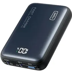 Leopard Power 65W Powerbank - Gr - 20000 mAh (20000 mAh, 65 W), Powerbank, Schwarz, Grau