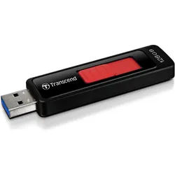 Transcend JetFlash 760, USB 3.0, 128GB (128 GB, USB-A), USB Stick, Schwarz