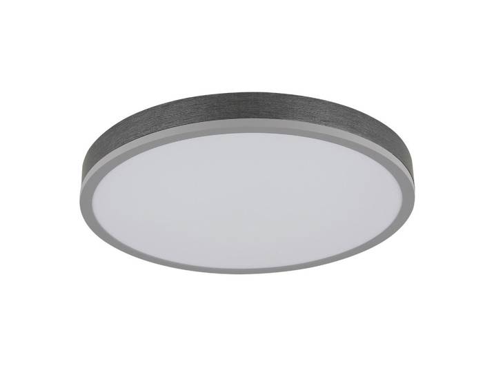 Globo Led-Deckenleuchte Doro, Silberfarben, Weiß, Dunkelgrau, Metall, Kunststoff, rund, 8.5 cm, CE, Stufenschalter, Farben fixierbar, Timerfunktion, Lampen & Leuchten, LED Beleuchtung, LED-Deckenleuchten