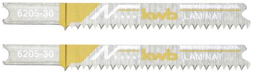 Kwb 620530 Stichsägeblätter, LAMINAT, Holzbearbeitung, Bi-Metall 2St.