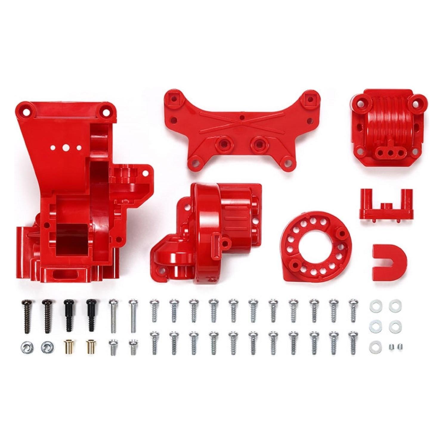 Tamiya B-Teile TA-01, TA-02 Motorhalter + Getriebegehäuse (300050478)