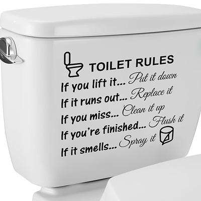 3D Wand-Sticker Schlafzimmer / Toilette, Abziehbar PVC Haus Dekoration Wandtattoo 1pc