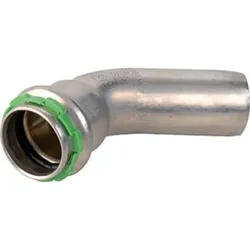 VSH Bogen 18 I/A 45 Grad Edelstahl V-Kontur 6550159
