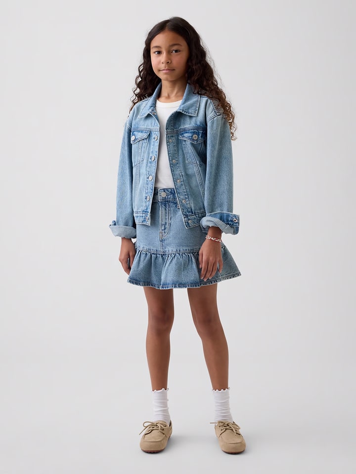 GAP Jeansrock in Blau - 128