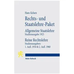 Rechts-undStaatslehre-Paket, Fachbücher von Hans Kelsen