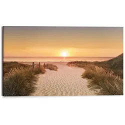 Bild BEACHPATH SUNSET (BHT 118x70x2 cm) - bunt - BHT 118x70x2 cm