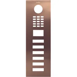 DoorBird D2106V Frontblende – Bronze-Optik (PVD)