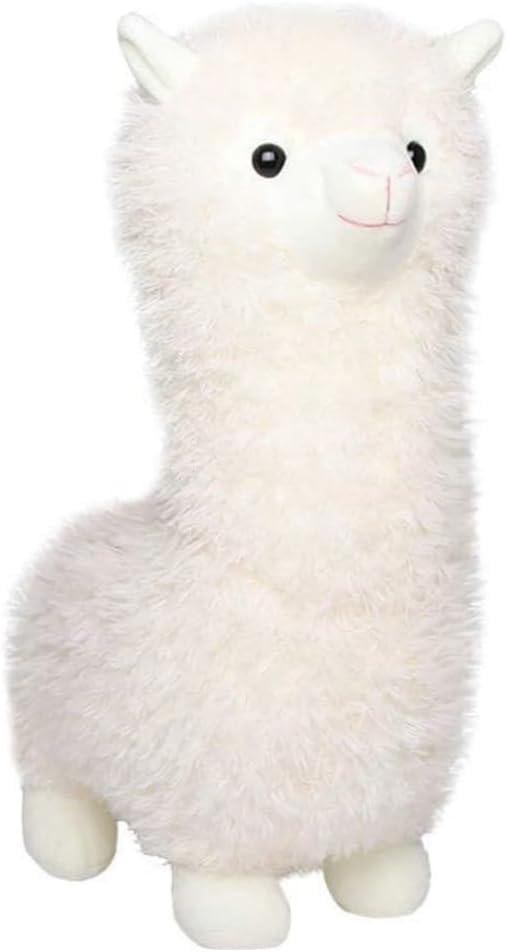 Wit Alpaca Pluche Knuffel Lama voor Kinderen en Decoratie