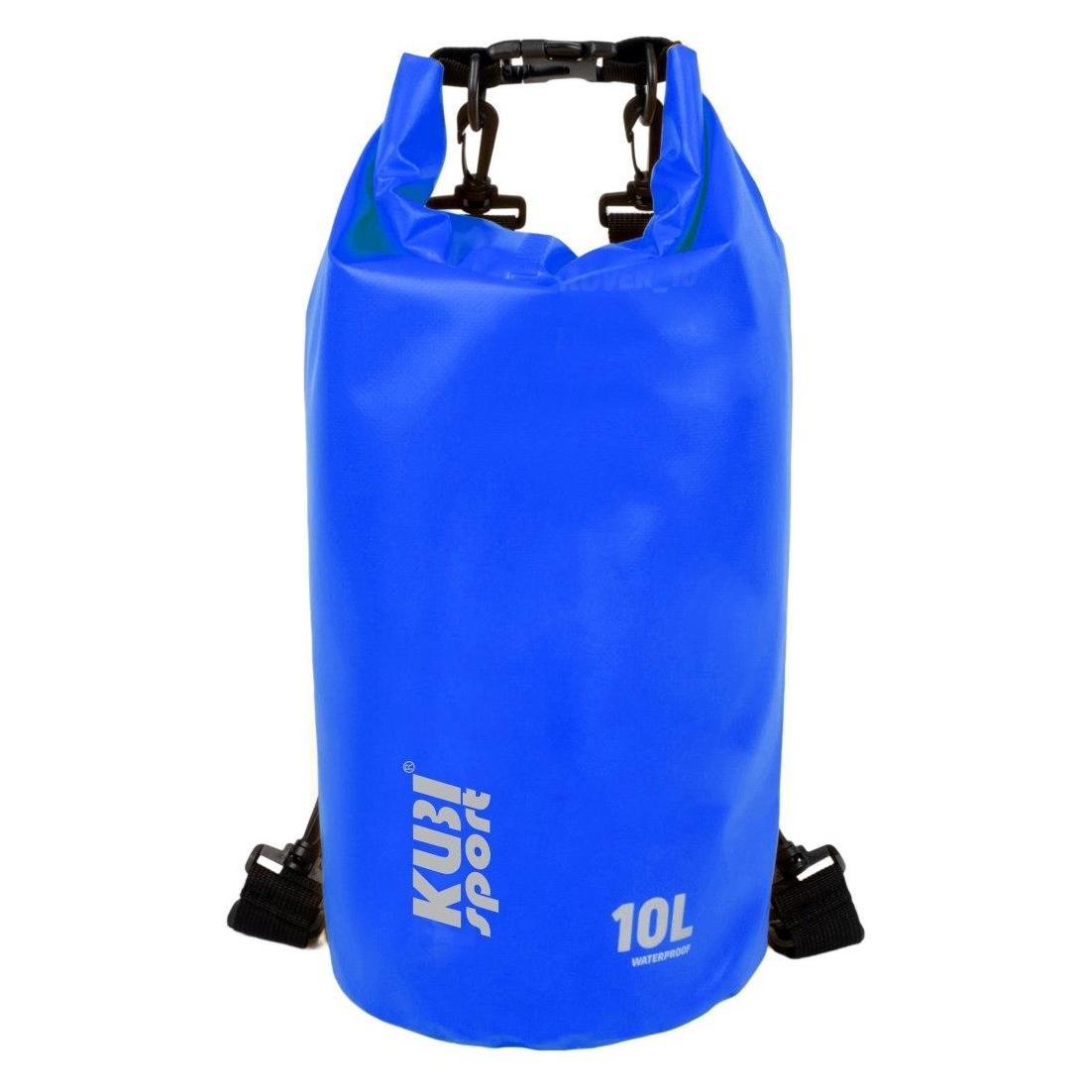 Kubi Sport Kubisport Wodoodporna Torba na Łódź Kajak KUBISPORT 10 L Niebieska Solidna (10 l) (05-BA10K-MO)