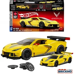Mattel Brick Shop Speed Corvette JKR19