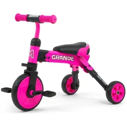 Mally Balance bike Milly Grande 2-in-1, pink