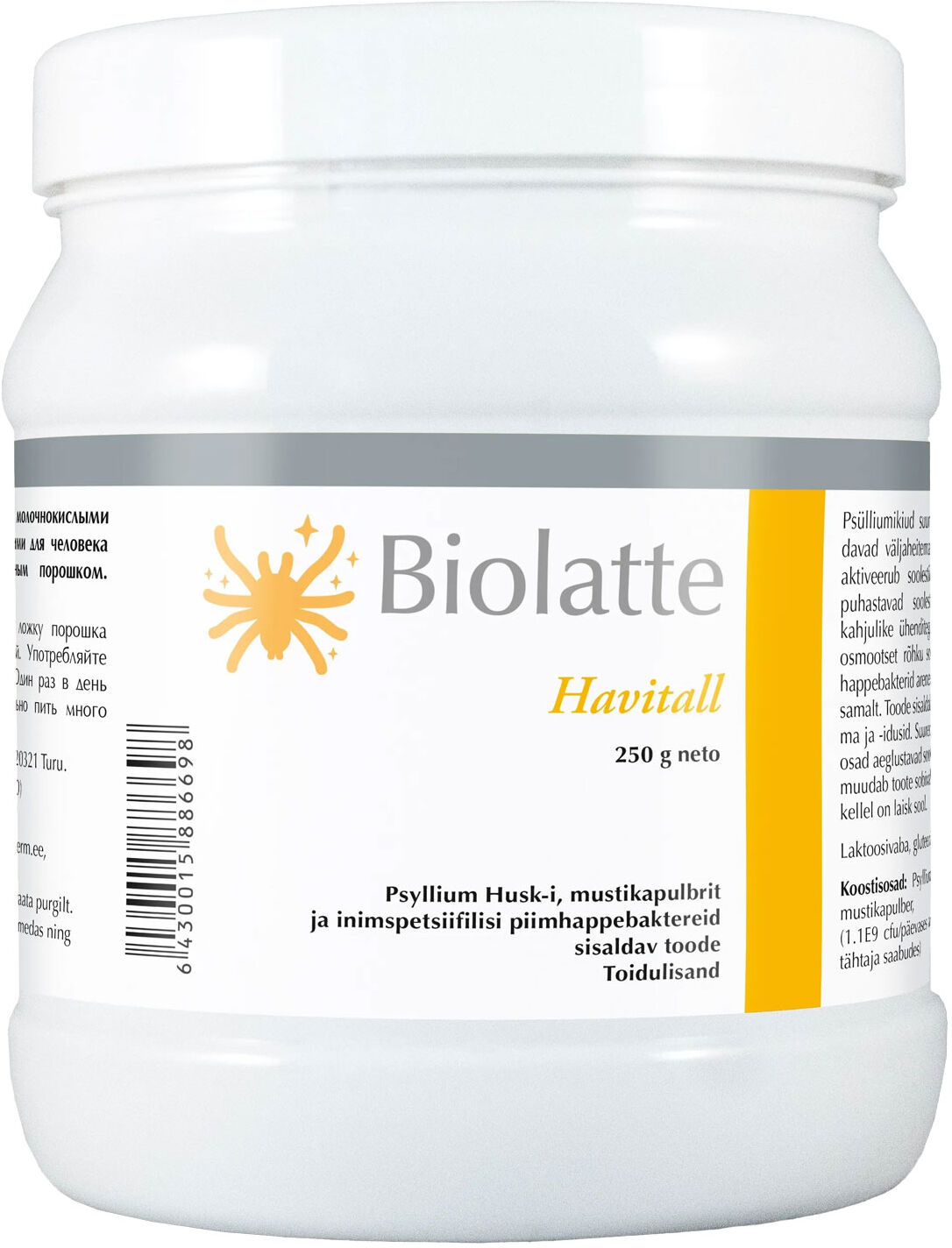 BIOLATTE Havitall 250g