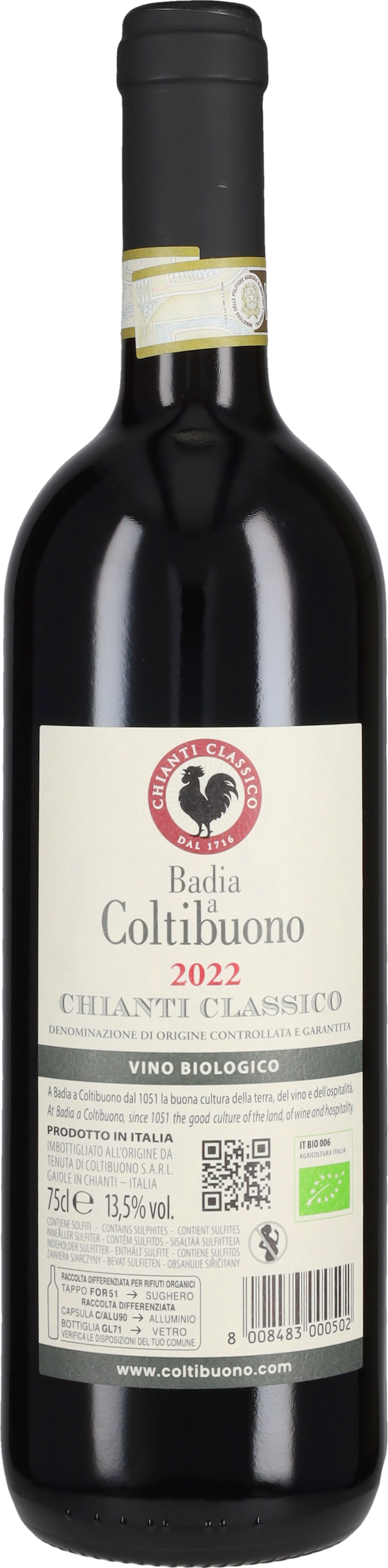 Chianti Classico Badia a Coltibuono 2022