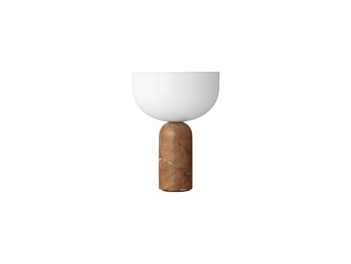 NEW WORKS - Lampe sans fil rechargeable Kizu - Orange - Acrylique - Designer Lars Tornoe