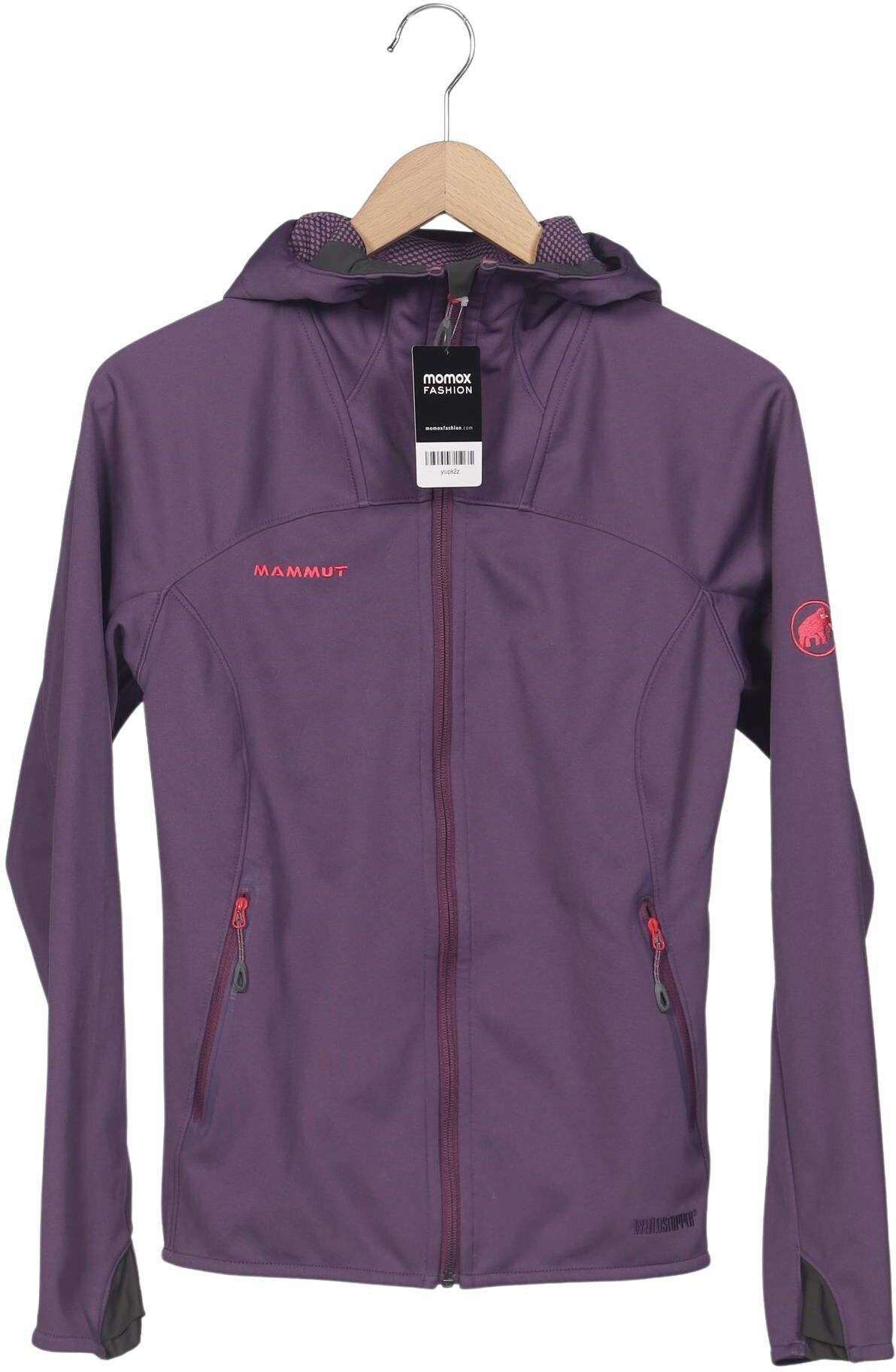 Mammut Damen Kapuzenpullover, Lila, Gr. M, Synthetik / Tex / Membran - Second Hand