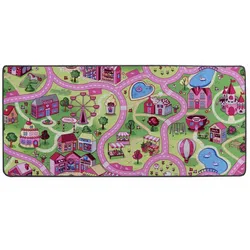 Spiel- und Kinderteppich SWEET CITY - 95x200 cm