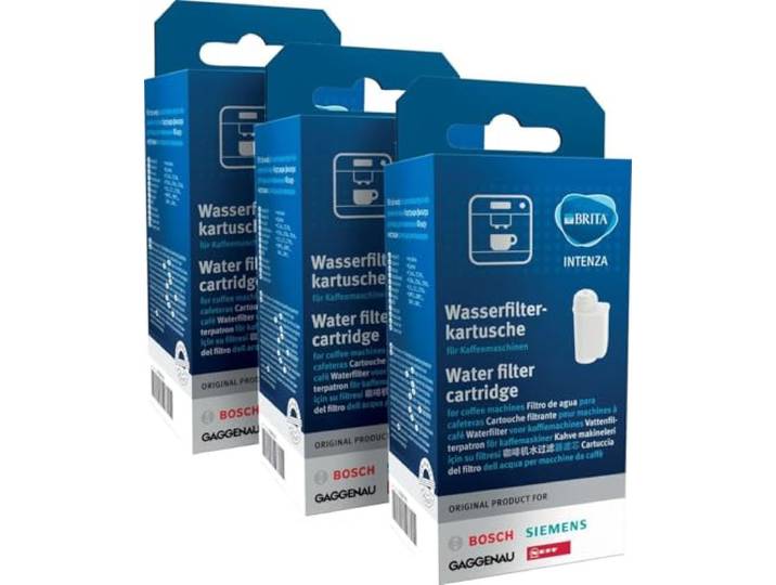 Filtre à eau Brita Intenza pour machines à café entièrement automatiques - 3 pièces