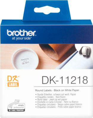Brother Runde Etiketten DK-11218, ø 24mm, 1000 Stück