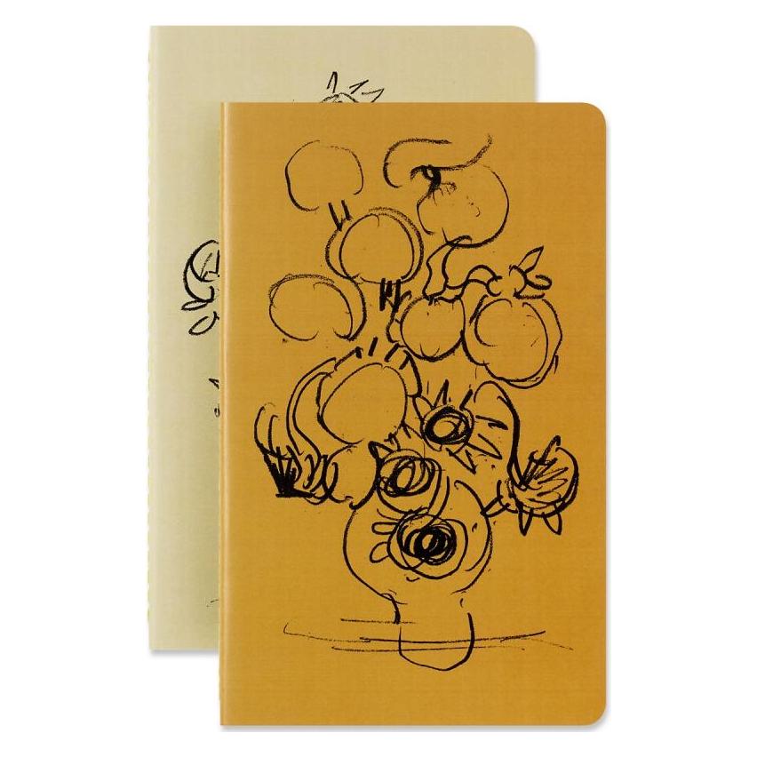 Moleskine Cahier - Van Gogh, Large/A5, 2er Set, liniert, Kartoneinband (A5, Liniert, Weicher Einband) (36891785)