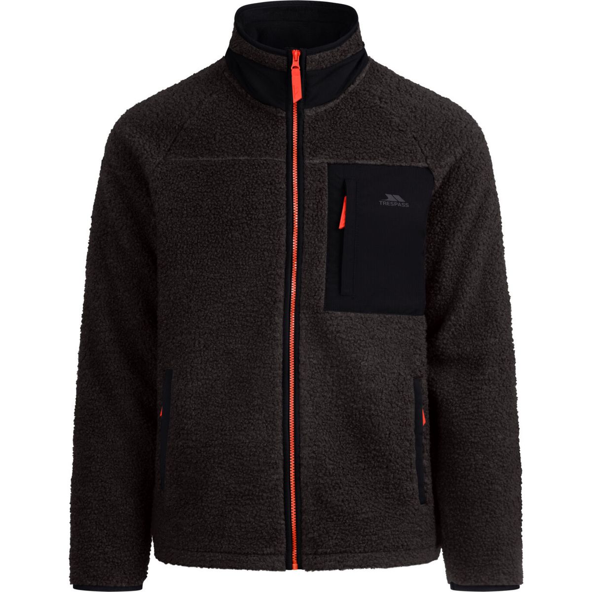 Trespass Brookes - Male Fleece AT400 charcoal (CHA) M MAFLFLTR0121_CHA_M