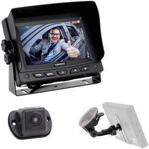 VSG24 Rückfahrkamera Navigator 24595, schwarz, 1080p Kamera 170°, Nachtsicht, Monitor