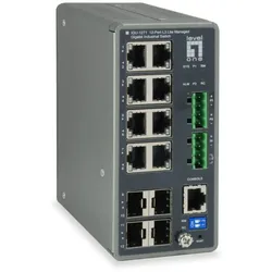 LevelOne IGU-1271 Netzwerk-Switch Managed L3 Gigabit Ethernet (10/100/1000) Grau