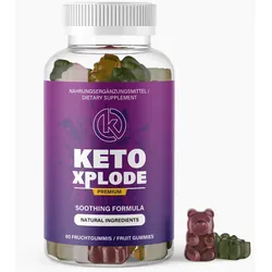 KetoXplode Gummibärchen zum Abnehmen (60 Stück)