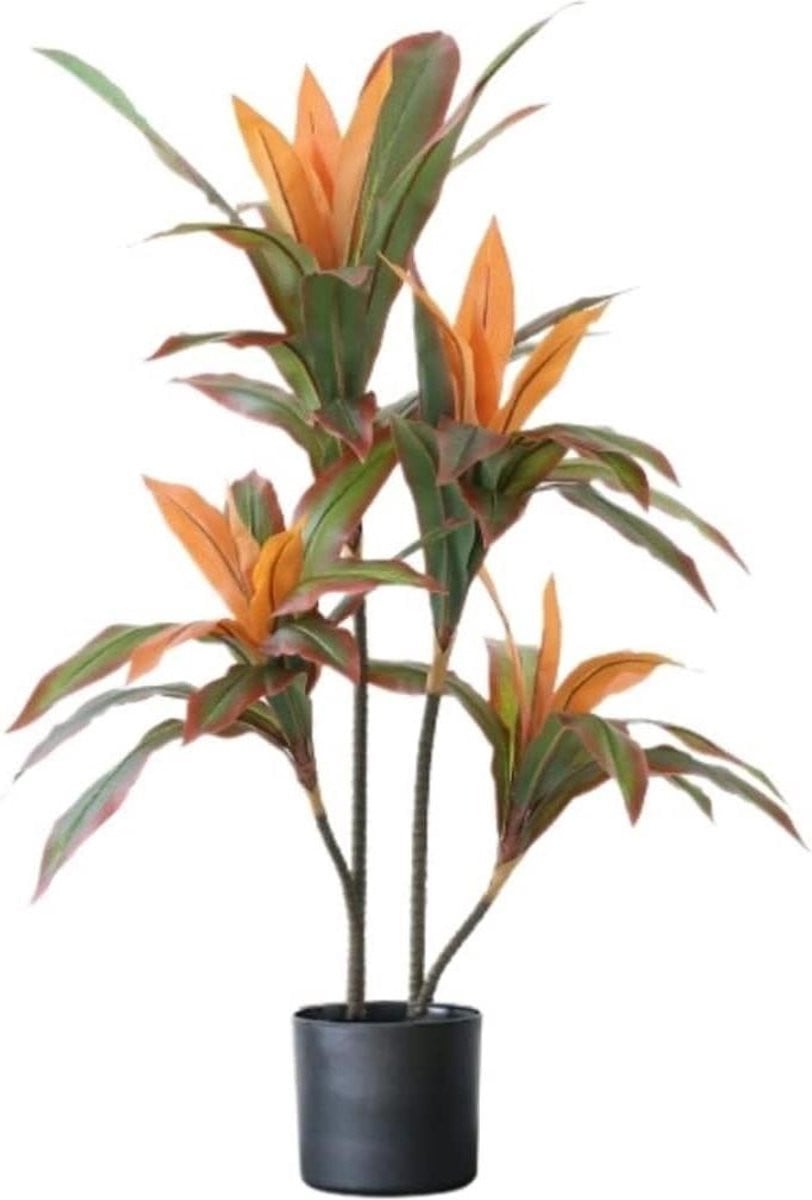 Groene kunstboom voor binnen decoratie met een hoogte van 85 cm